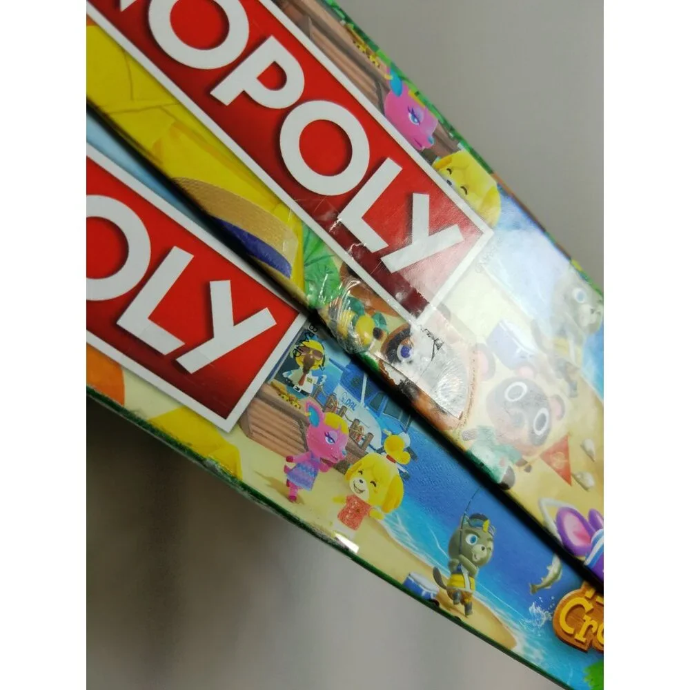 Monopoly Animal Crossing Edition Board Game Kids Video Game Collectible